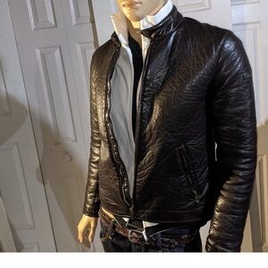 Emporio Armani Leather Jacket
